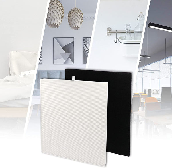 3 Filtri True HEPA Sostitutivi Per Purificatori Winix (modelli C535, 5300, 6300, P300, AM90, Ecc.). Confezione Da 3, Compatibili Con Filtro 115115, Filtrano Il 99,97% Delle Impurità. - 2